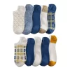 Sonoma Goods For Life® 10 Pack Check Pattern No Show Socks 1 Sonoma Goods For Life® 10 Pack Check Pattern No Show Socks -Sonoma Goods For Life Shop 5744058 Punchy Plaid