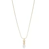 Sonoma Goods For Life® Chain With Casted Metal & Pearl Drop Pendant Necklace -Sonoma Goods For Life Shop 5783332