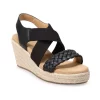 Sonoma Goods For Life® Coraa Women's Espadrille Wedge Sandals -Sonoma Goods For Life Shop 5800319 Black