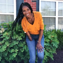 Women's Sonoma Goods For Life® Everyday Adaptive & Easy Dressing V-Neck Long Sleeve Top -Sonoma Goods For Life Shop 5816145 ALT2