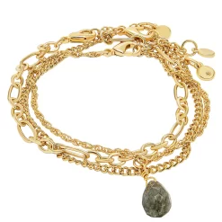 Sonoma Goods For Life® Gold Tone Multichain Bracelet Set