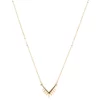 Sonoma Goods For Life® Gold Tone Skinny Chain With Casted Y Pendant Necklace