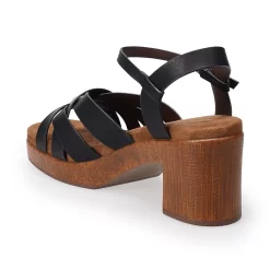 Sonoma Goods For Life® Irenne Women's Faux Wood Platform Sandals -Sonoma Goods For Life Shop 5879114 ALT2