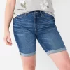 Women's Sonoma Goods For Life® Denim Bermuda Shorts -Sonoma Goods For Life Shop 5927084 Medium Wash