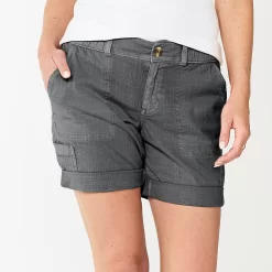 Petite Sonoma Goods For Life® Utility Bermuda Shorts