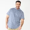 Big & Tall Sonoma Goods For Life® Performance Button-Down Shirt 2 Big & Tall Sonoma Goods For Life® Performance Button-Down Shirt -Sonoma Goods For Life Shop 5935203 Navy Gingham