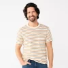 Men's Sonoma Goods For Life® Striped Pocket Tee -Sonoma Goods For Life Shop 5953519 Tan Multi