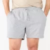Men's Sonoma Goods For Life® 5" Everyday Pull-On Knit Shorts 1 Men's Sonoma Goods For Life® 5" Everyday Pull-On Knit Shorts -Sonoma Goods For Life Shop 5954946 Medium Heather Gray