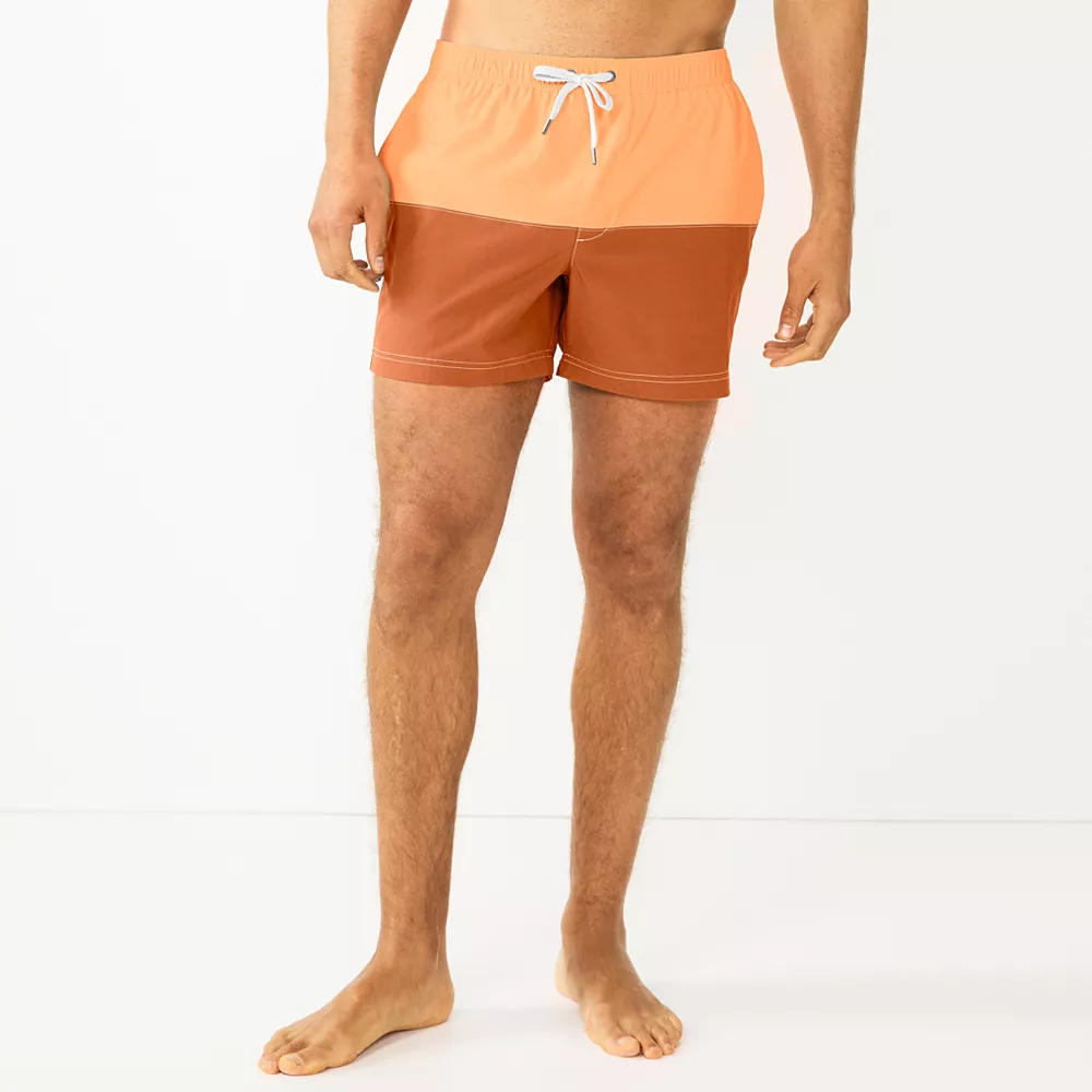 Men's Sonoma Goods For Life® 5" Full Elastic-Waistband Swim Trunks 3 Men's Sonoma Goods For Life® 5" Full Elastic-Waistband Swim Trunks