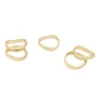Sonoma Goods For Life® Gold Tone 5-Piece Twisted Rings Set -Sonoma Goods For Life Shop 6063900