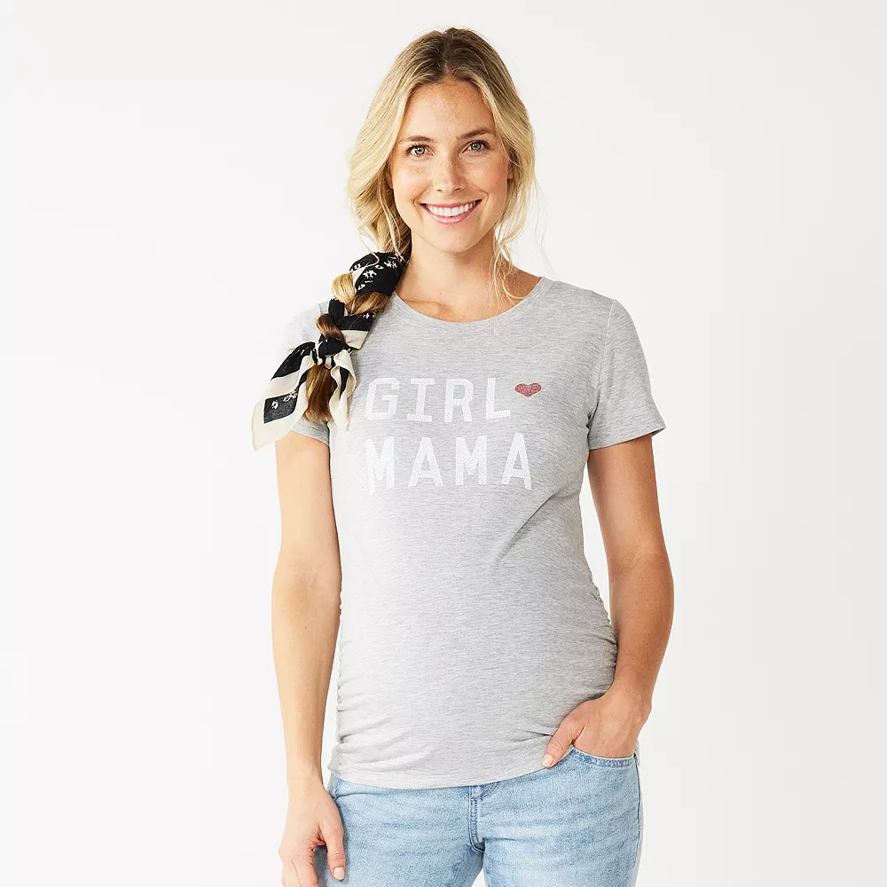 Maternity Sonoma Goods For Life® Fitted Crewneck Graphic Tee 3 Maternity Sonoma Goods For Life® Fitted Crewneck Graphic Tee