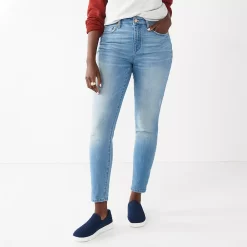 Women's Sonoma Goods For Life® Curvy High-Waisted Skinny Jeans