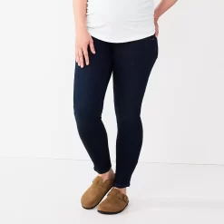 Maternity Sonoma Goods For Life® Over-the-Belly Clean-Hem Jeggings