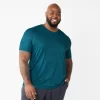 Big & Tall Sonoma Goods For Life® Seriously Soft V-neck Tee -Sonoma Goods For Life Shop 6124295 Dark Teal