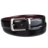 Men's Sonoma Goods For Life® Soft Touch Reversible Belt -Sonoma Goods For Life Shop 807430 Burgundy Black Rev